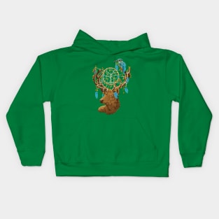 Dreamcatcher Deer Kids Hoodie